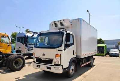 國(guó)六重汽豪沃130馬力4米冷藏車(chē)發(fā)車(chē)陜西西安