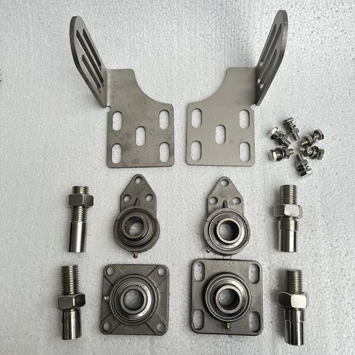 304不銹鋼較鏈別墅大門庭院門天地插可調(diào)地軸實(shí)心加厚軸承合頁(yè)201